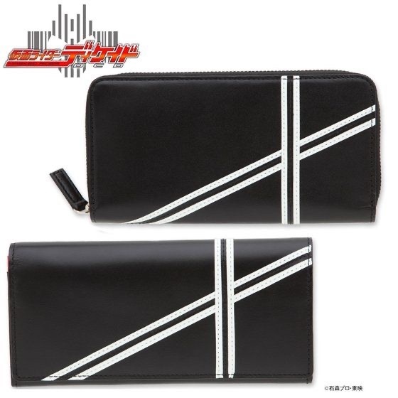 Pbandai 預訂2024/1月 仮面ライダーディケイド　本革　ラウンド長財布／長財布