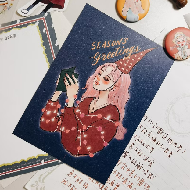 季節問候 聖誕卡 聖誕明信片｜甜蜜生活 la dolce vita 臺灣