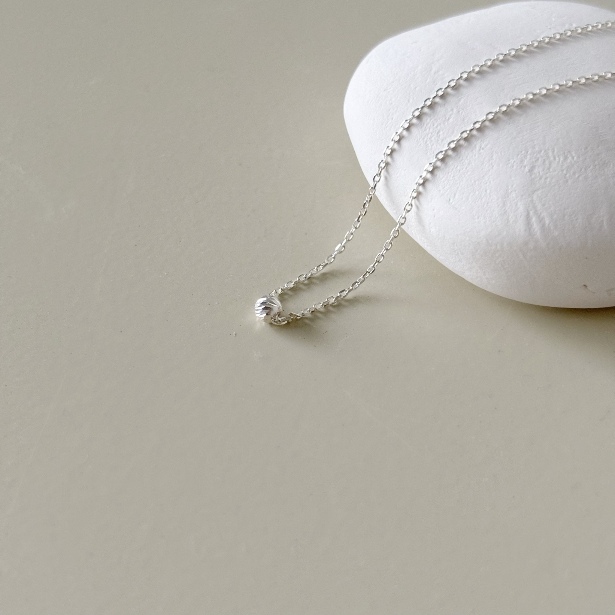 Single cutting ball鎖骨鏈