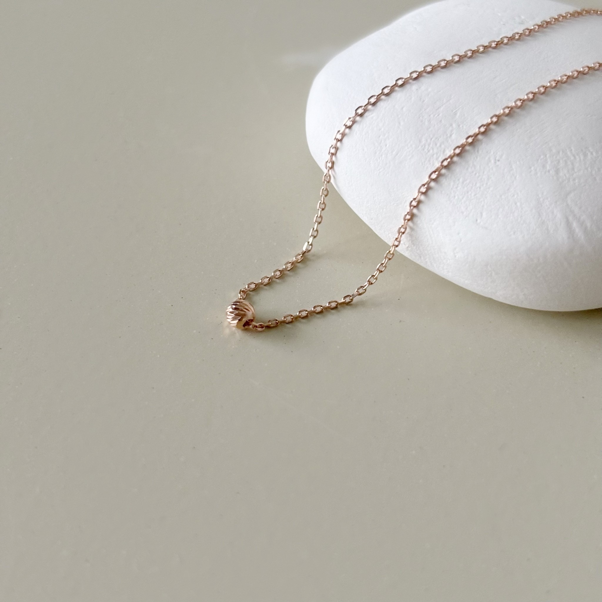 Single cutting ball鎖骨鏈