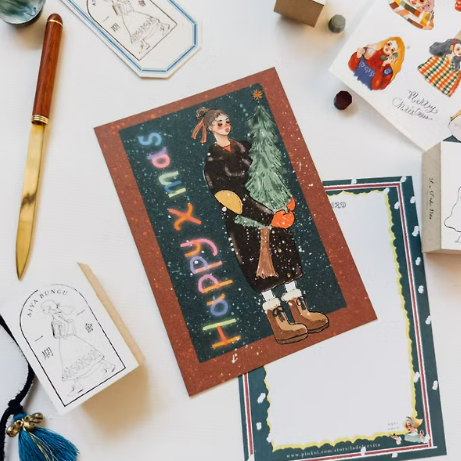 送你一棵樹 聖誕卡 聖誕明信片｜甜蜜生活 la dolce vita 臺灣