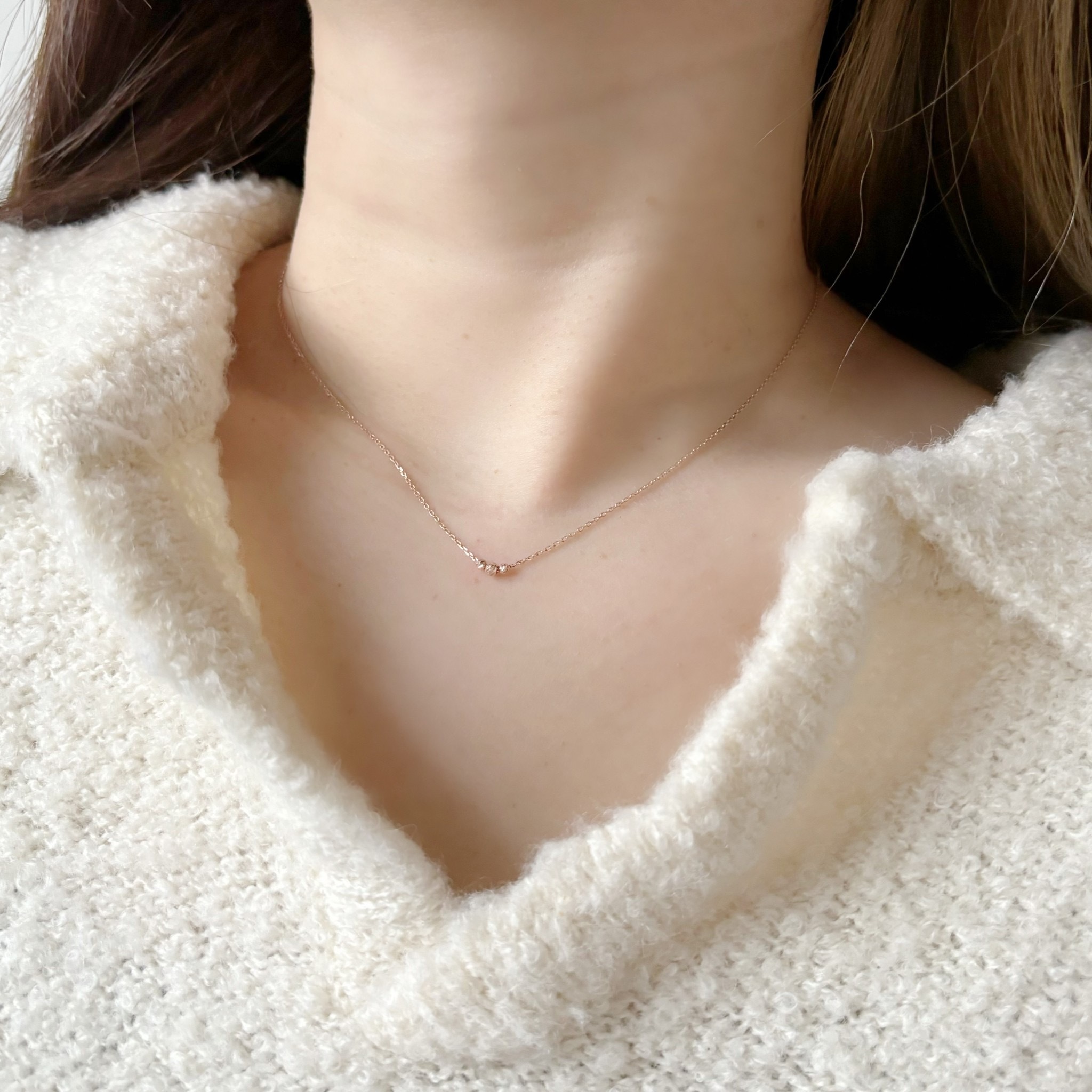 Triple cutting ball鎖骨鏈