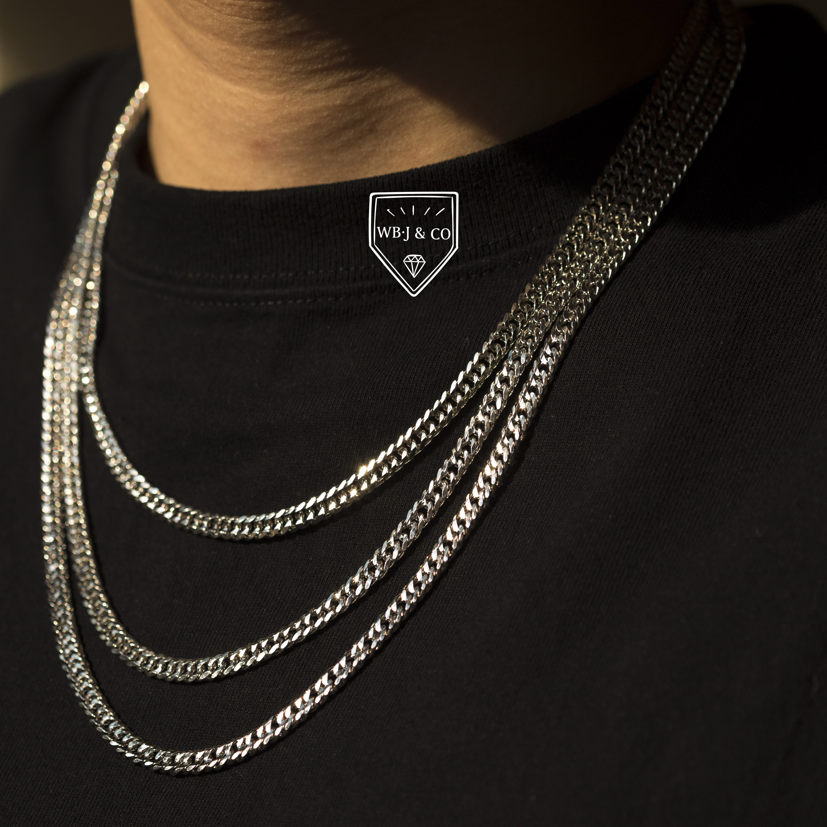 5mm 多面切割古巴/喜平鍊