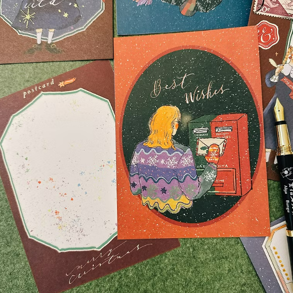 祝你收信溫暖 聖誕卡 聖誕明信片｜甜蜜生活 la dolce vita 臺灣