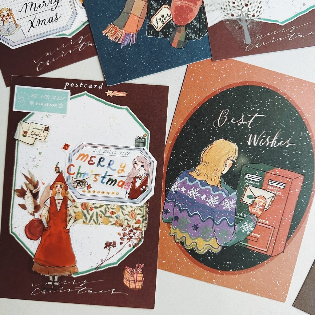 祝你收信溫暖 聖誕卡 聖誕明信片｜甜蜜生活 la dolce vita 臺灣