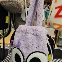 [S] MAKOMAKI FUR CANDY BIG EYE BAG, PURPLE, SMMK62 (SMMK62)