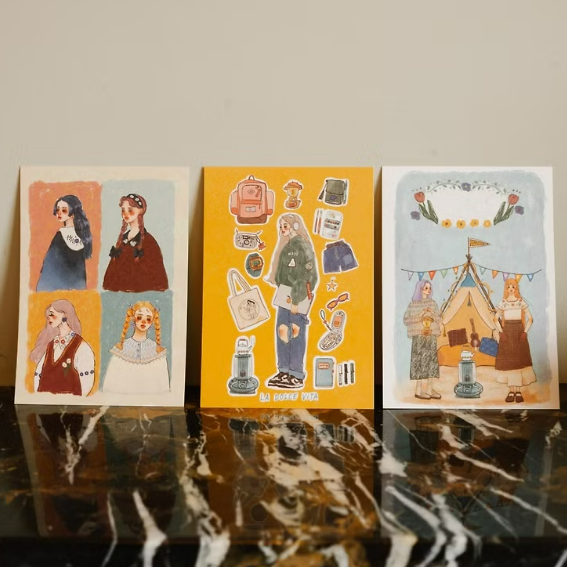 優雅女子畫廊 明信片｜甜蜜生活 la dolce vita 臺灣