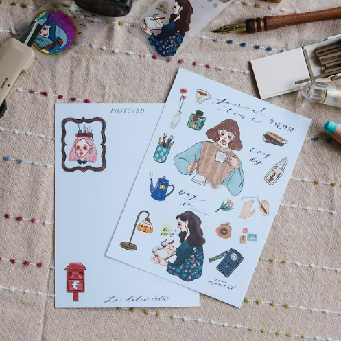 寫手帳的生活 明信片｜甜蜜生活 la dolce vita 臺灣