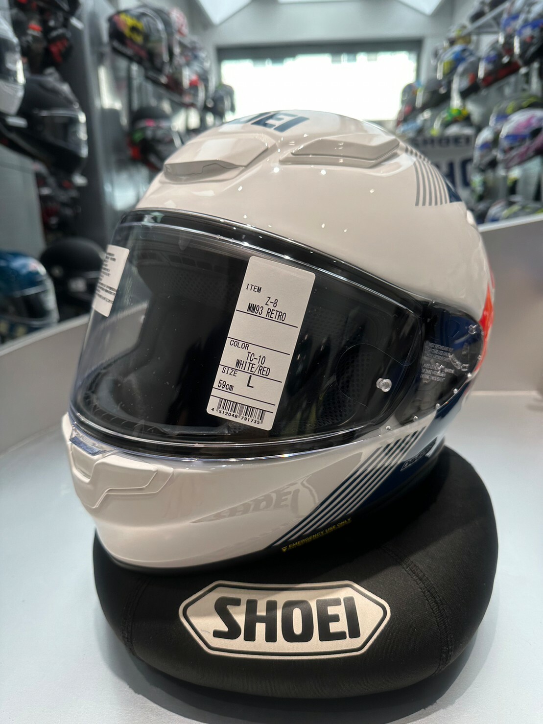 SHOEI】Z-8 MM93 RETRO TC-10 馬奎斯聯名全罩安全帽/通勤全罩安全帽