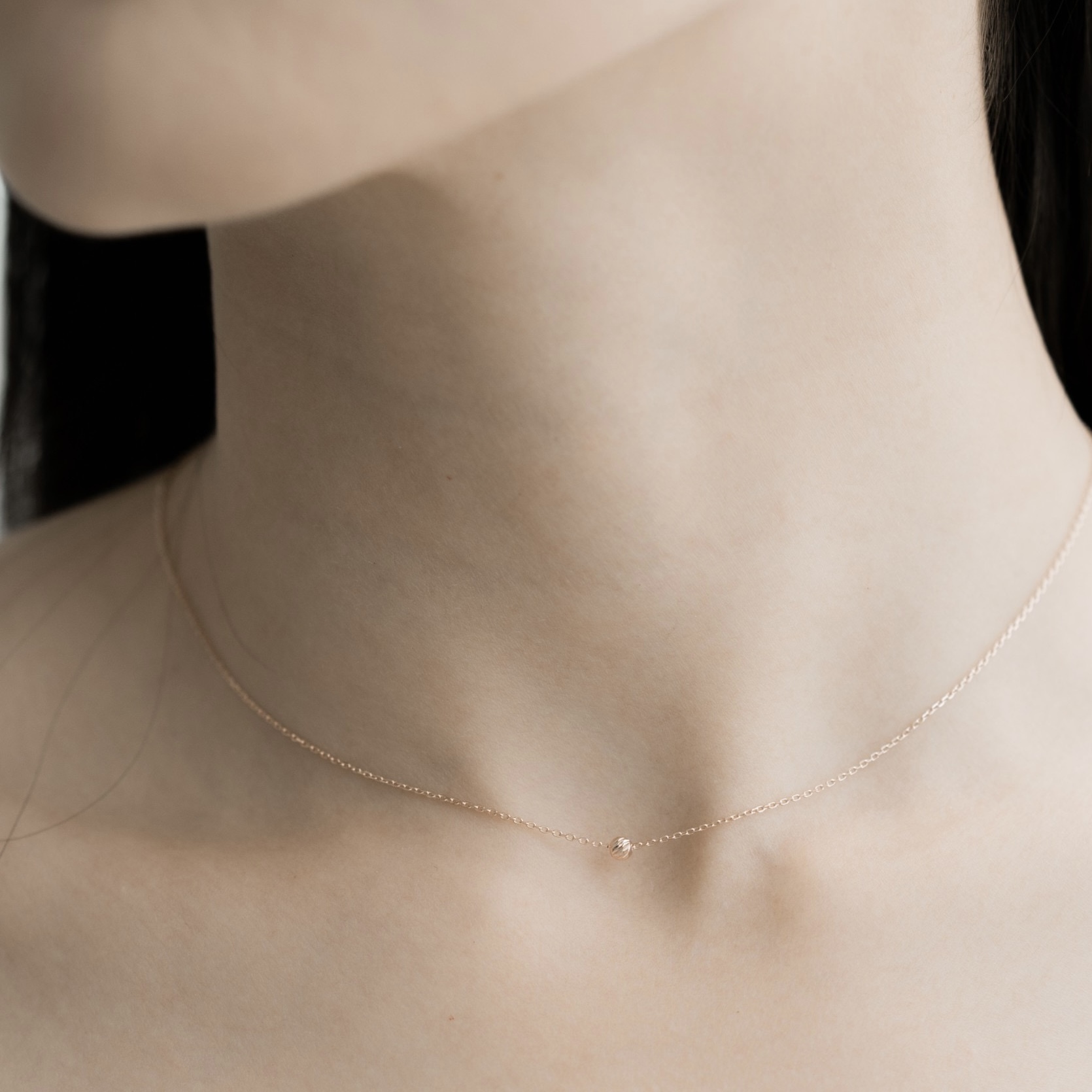 Single cutting ball鎖骨鏈