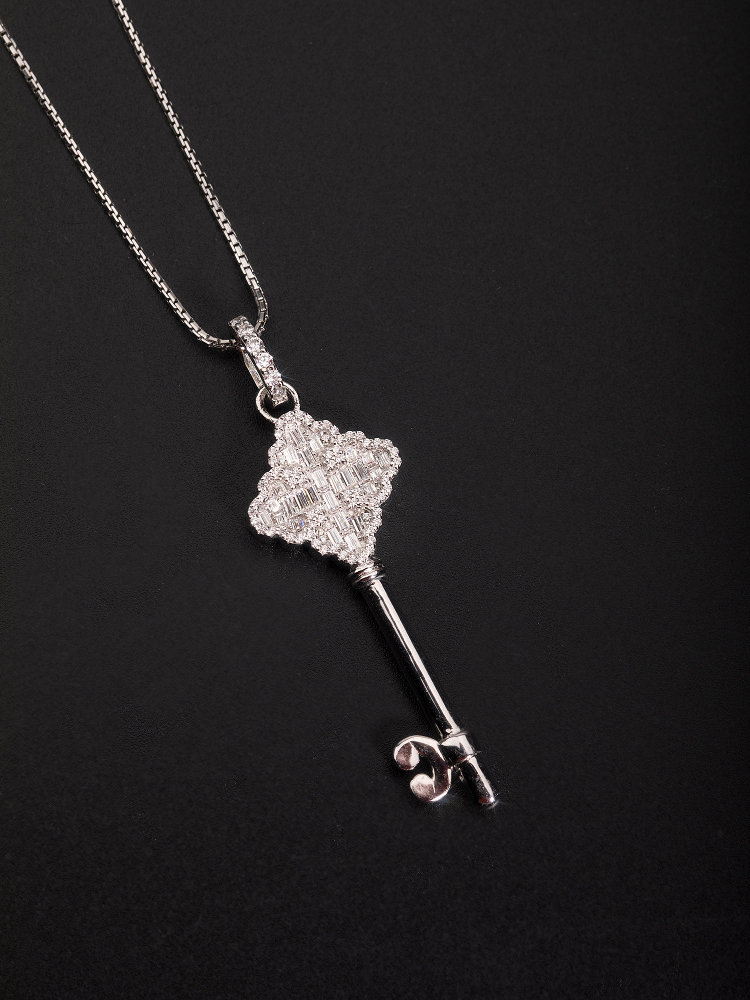 四葉草｜鑰匙花朵項鍊