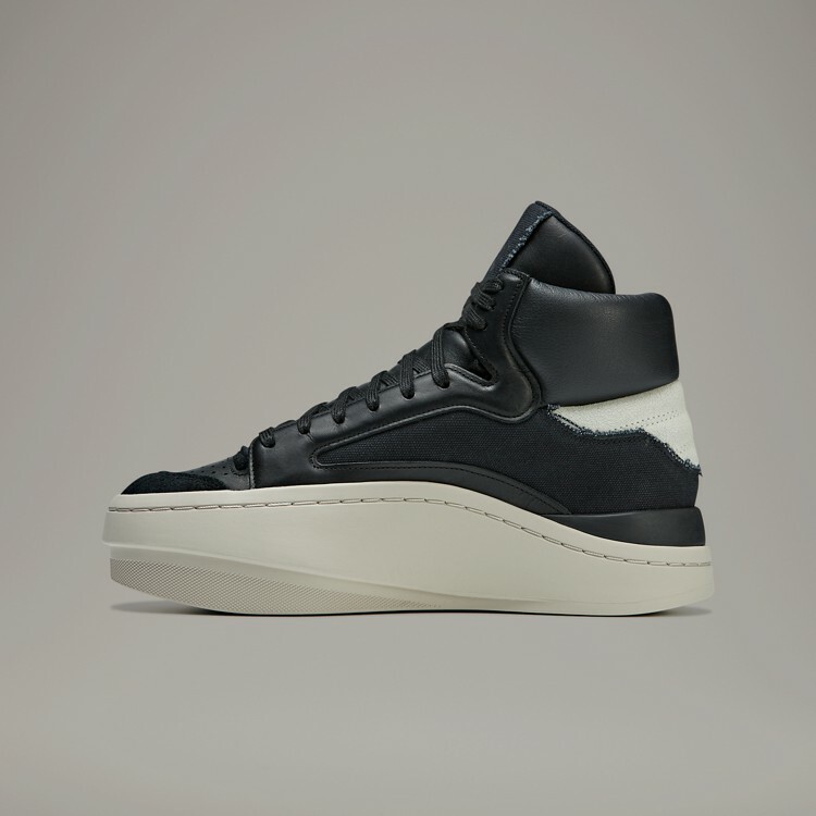 【 Y-3 CENTENNIAL HIGH 頂級鞋款 - 黑白 】