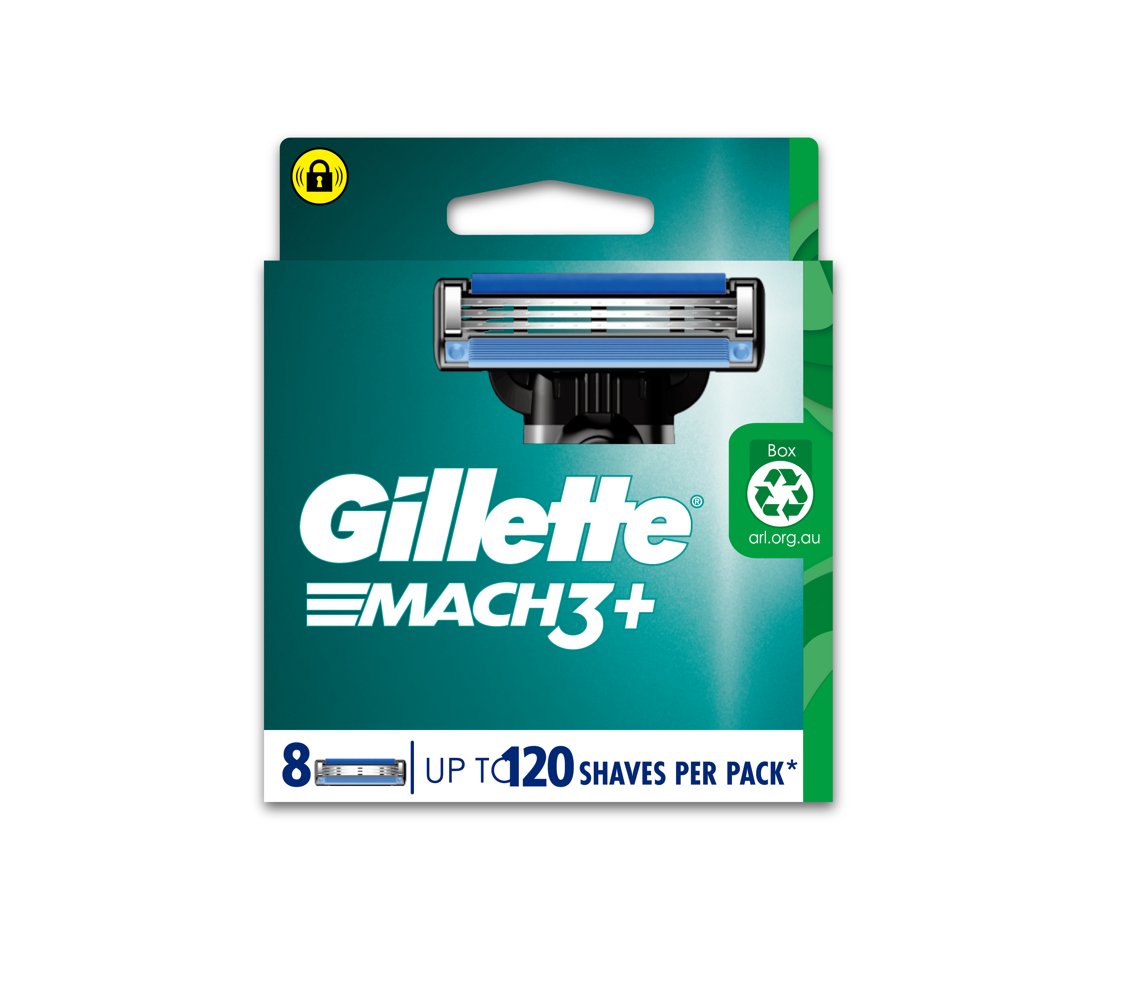 【吉列】Mach3 鋒速系列刮鬍刀頭 8刀入