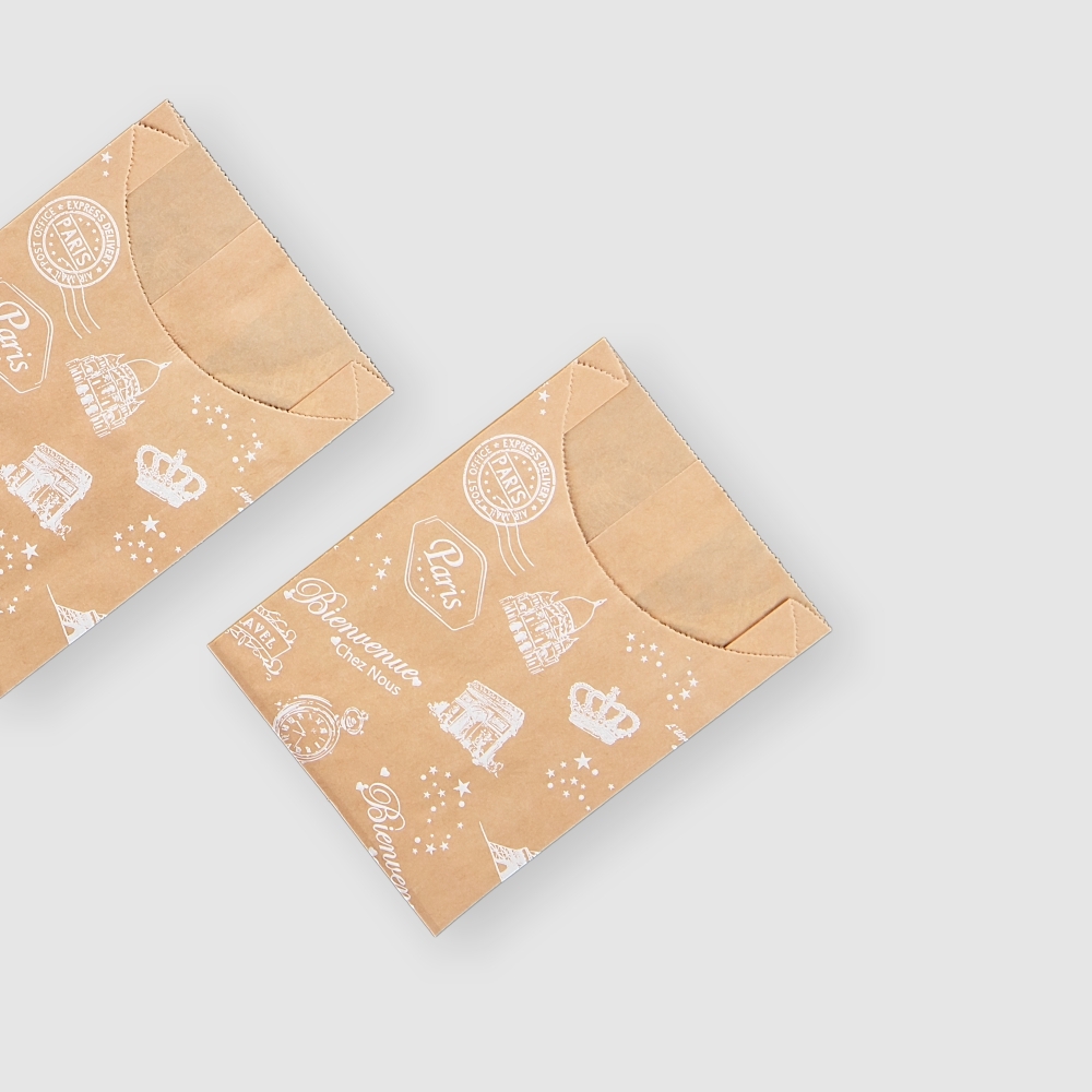 圓口點心袋 赤牛 - 巴黎款 12號