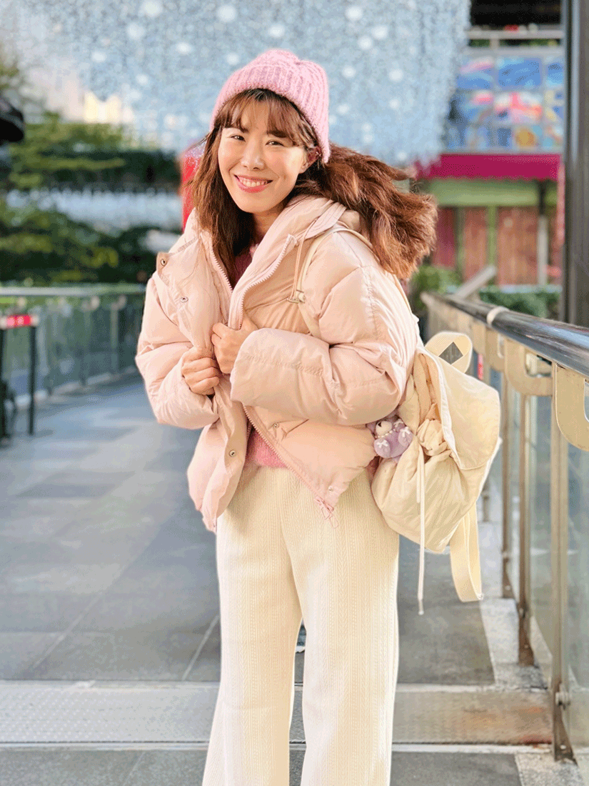 簡約抽繩後背包 [ 2色 ]