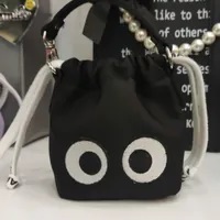 [S] MAKOMAKI MINI CANDY BIG EYE BAG, BLACK, SMMK61 (SMMK61)