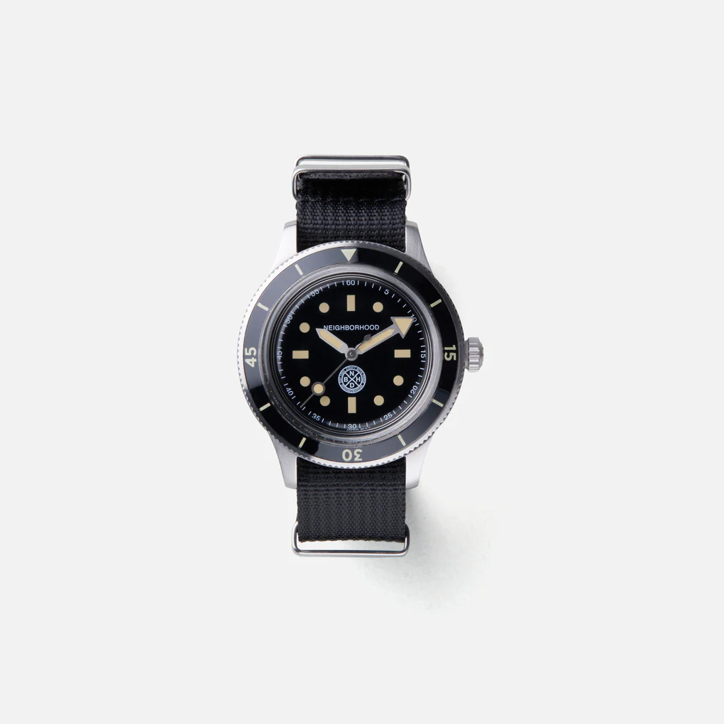 NEIGHBORHOOD NH ORIGINAL WATCH TYPE-1 不鏽鋼錶-23218NH-AC01