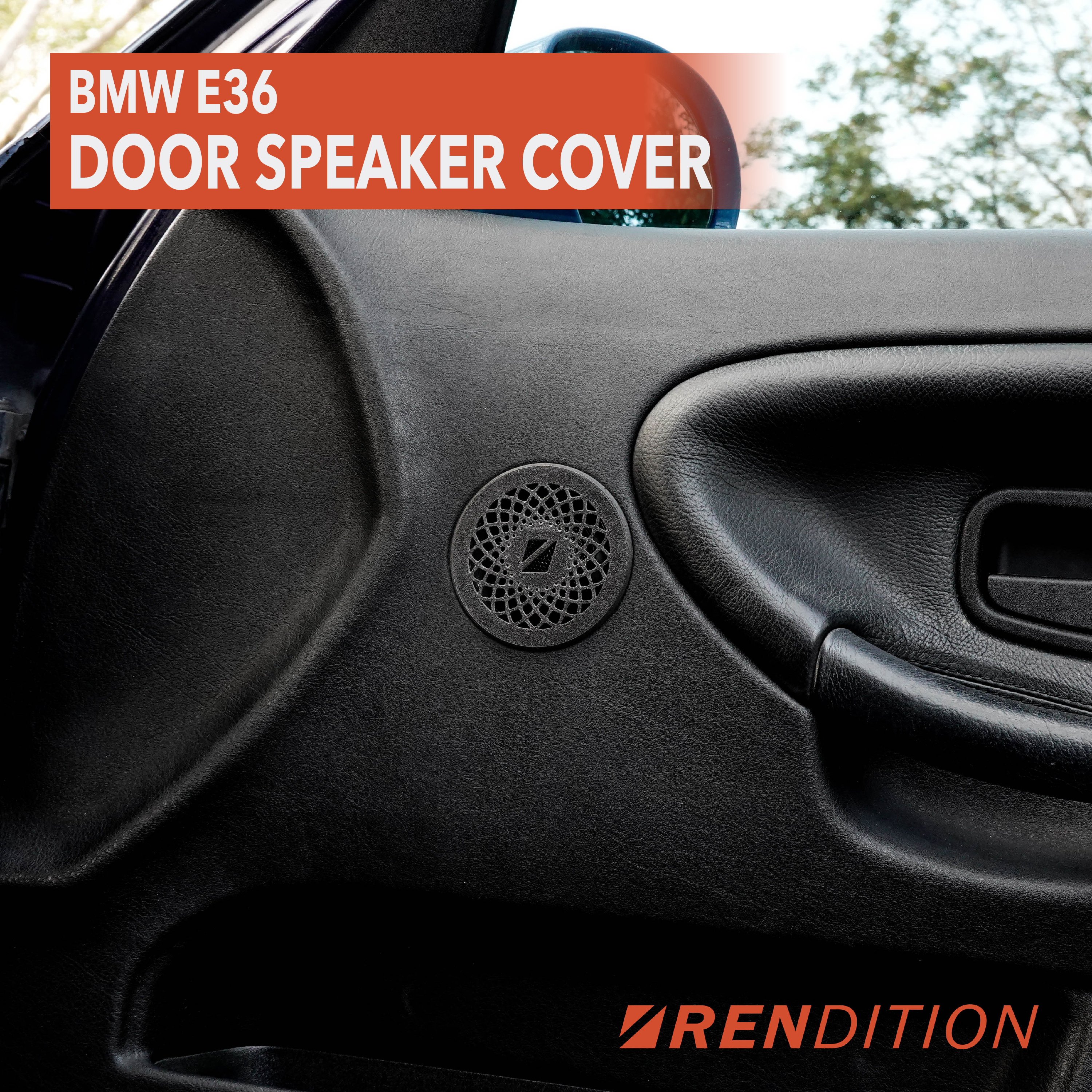 BMW E36 DOOR SPEAKER COVER