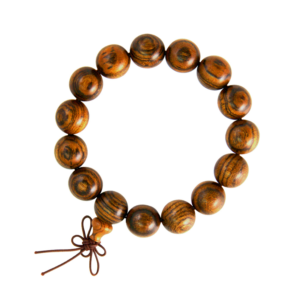 【菩提居】霸氣虎皮檀15mm手珠