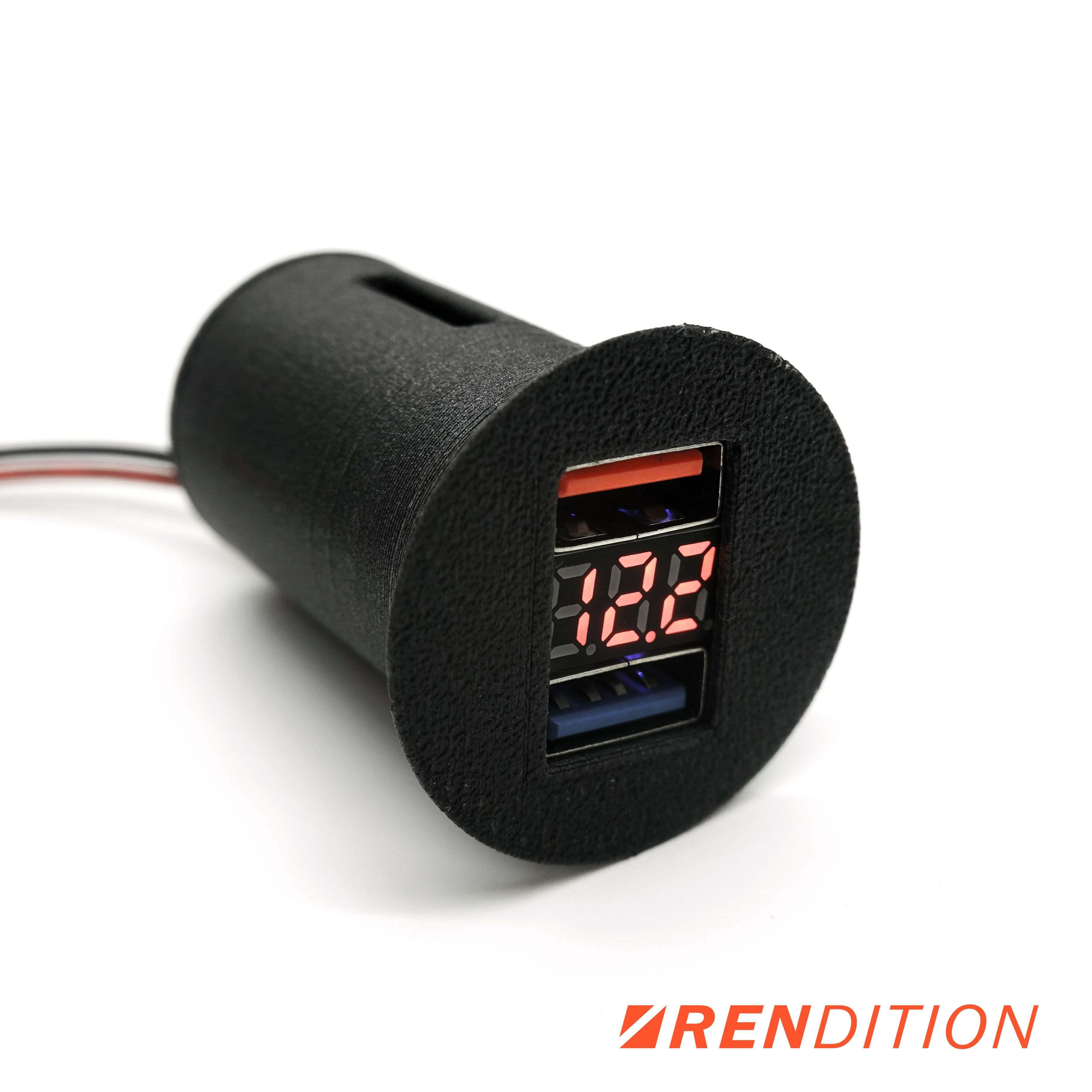 BMW E36 DUAL USB + VOLT METER CIGARETTE LIGHTER REPLACEMENT