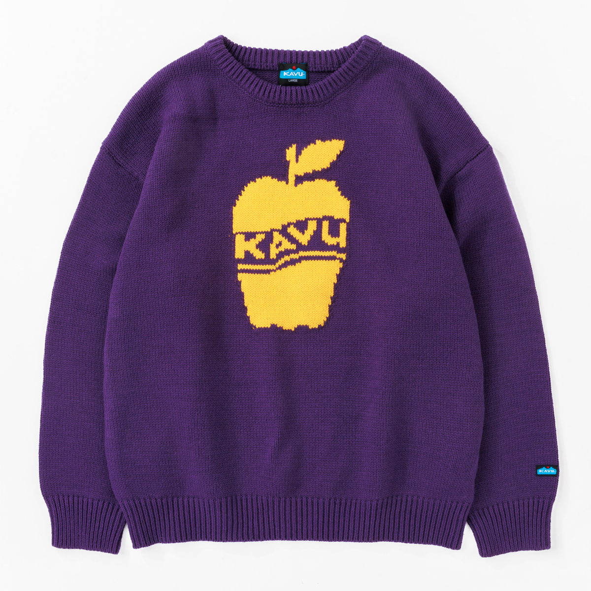 【網店獨家發售】#KAVU #日版 Kid's Apple Knit #Purple