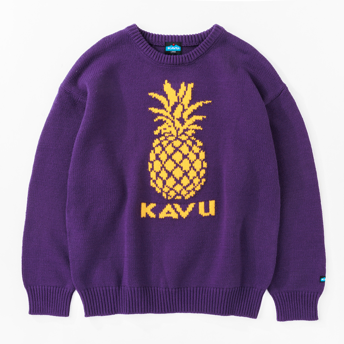 【網店獨家發售】#KAVU #日版 Kid's Pineapple Knit #Purple