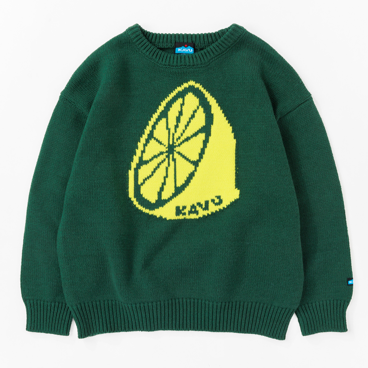 【網店獨家發售】#KAVU #日版 Kid's Lemon Knit #Green