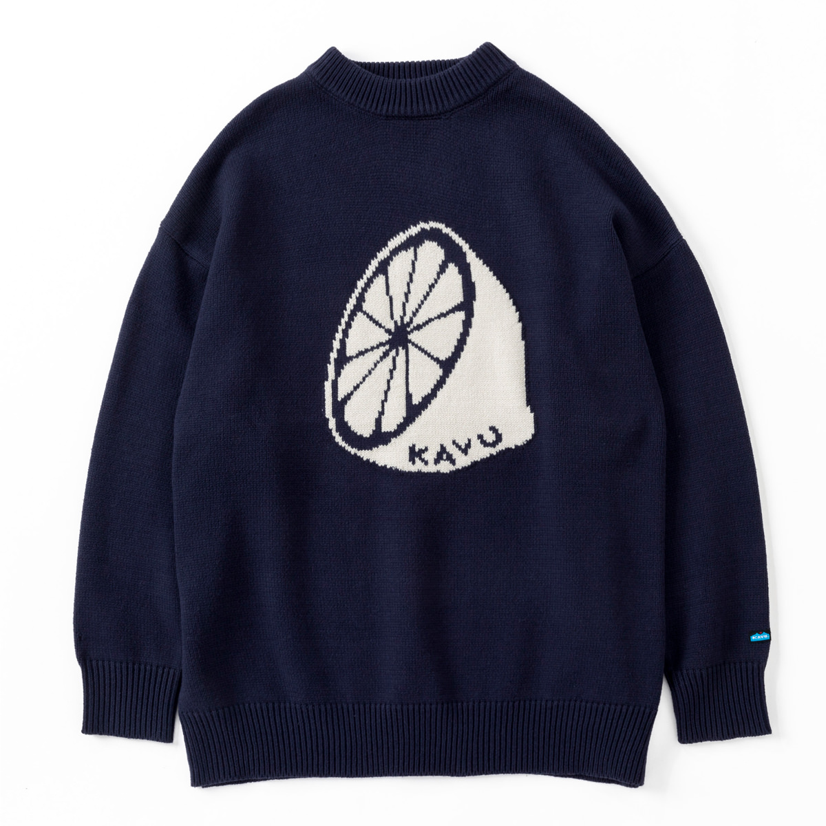 【網店獨家發售】#KAVU #日版 Kid's Lemon Knit #Navy