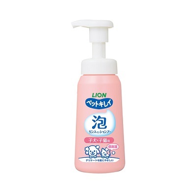 LION 溫和泡泡洗毛水 幼貓幼犬用 230ml