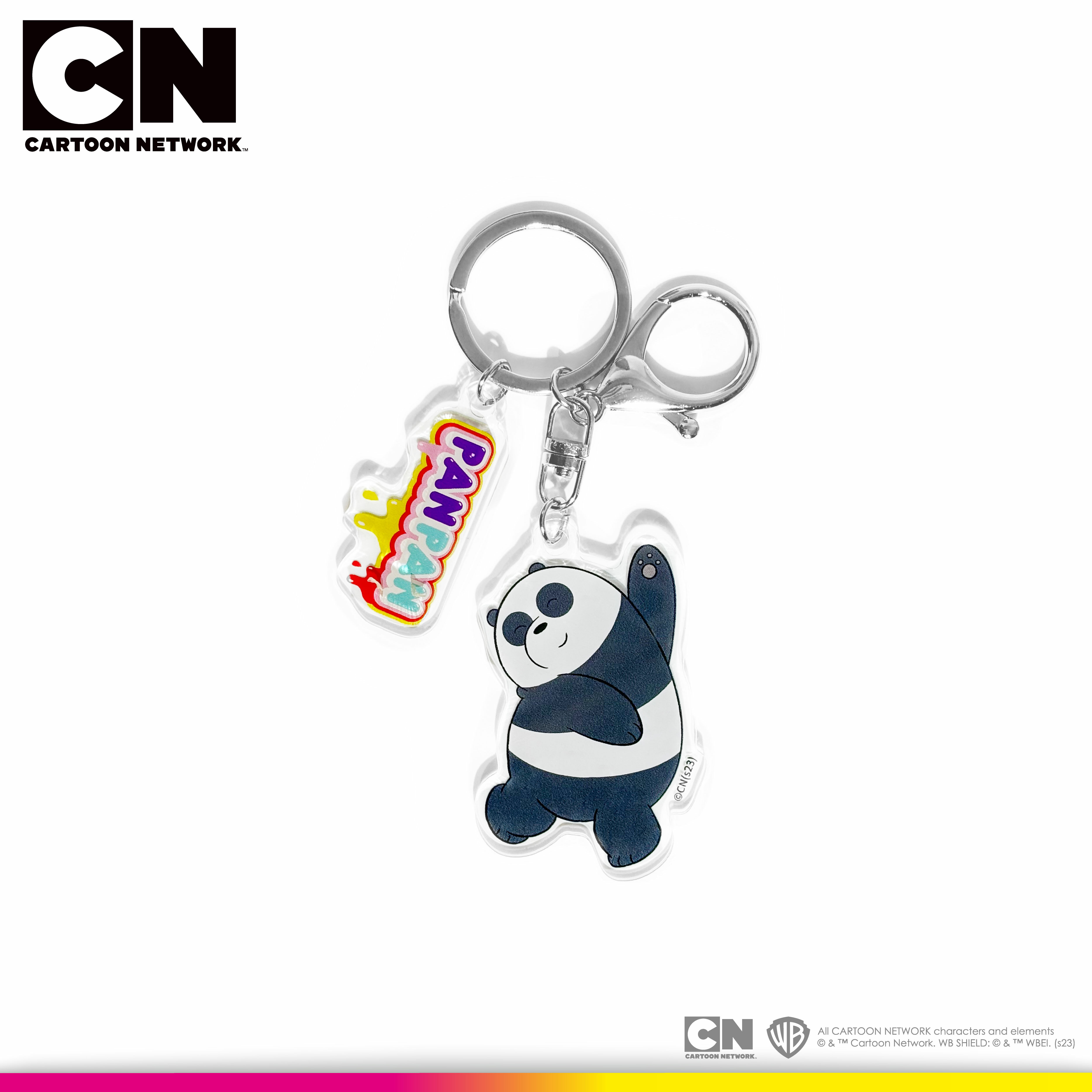 CN2023-熊熊遇見你-壓克力鑰匙圈-胖達