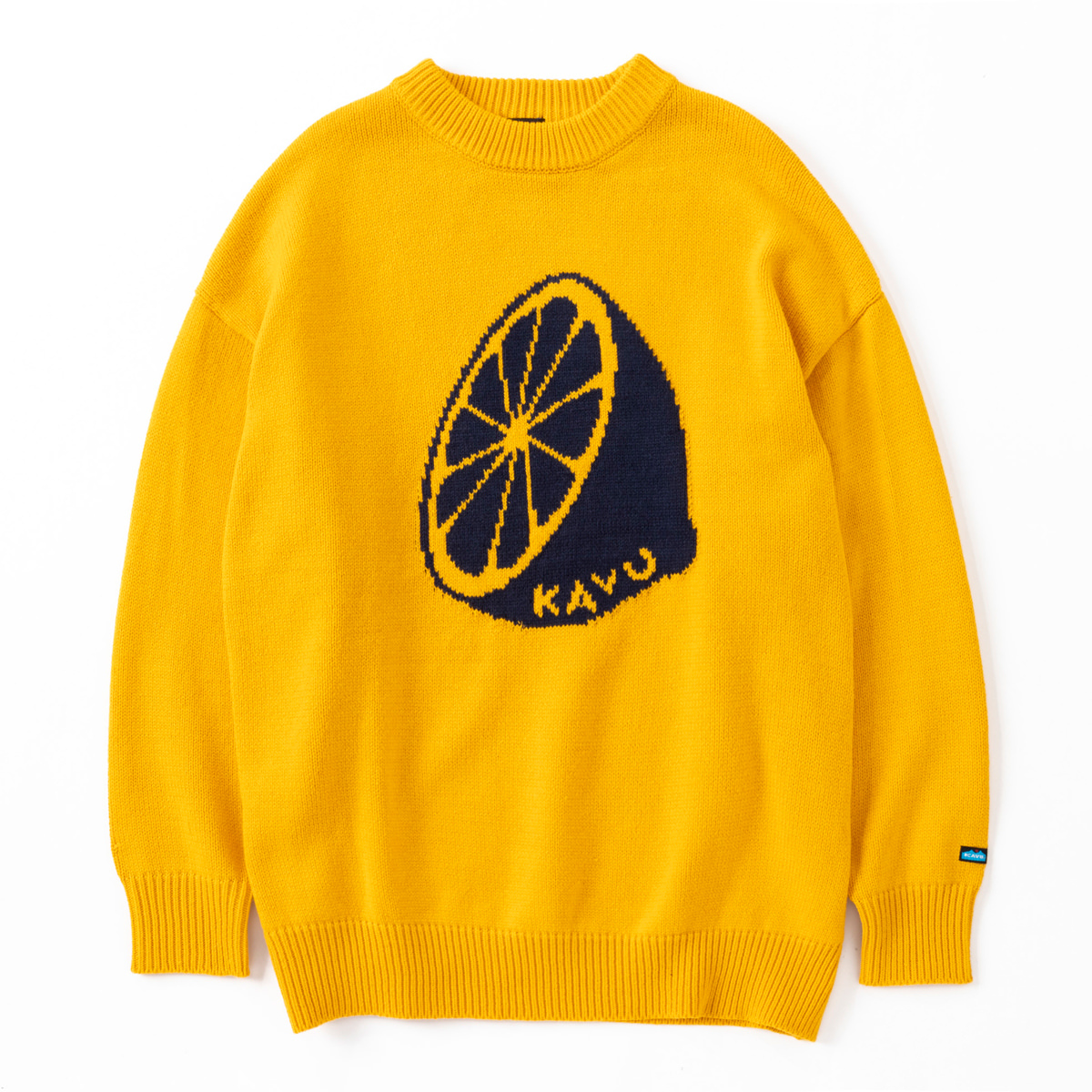 #日版 Adult Lemon Knit #Mustard