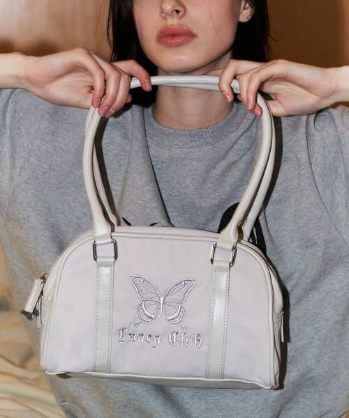 【NASTY FANCY CLUB】24SS CALM INTENSE SHOULDER BAG NASTY FANCY CLUB) BYRINIC BOWLING SHOULDER BAG｜2color