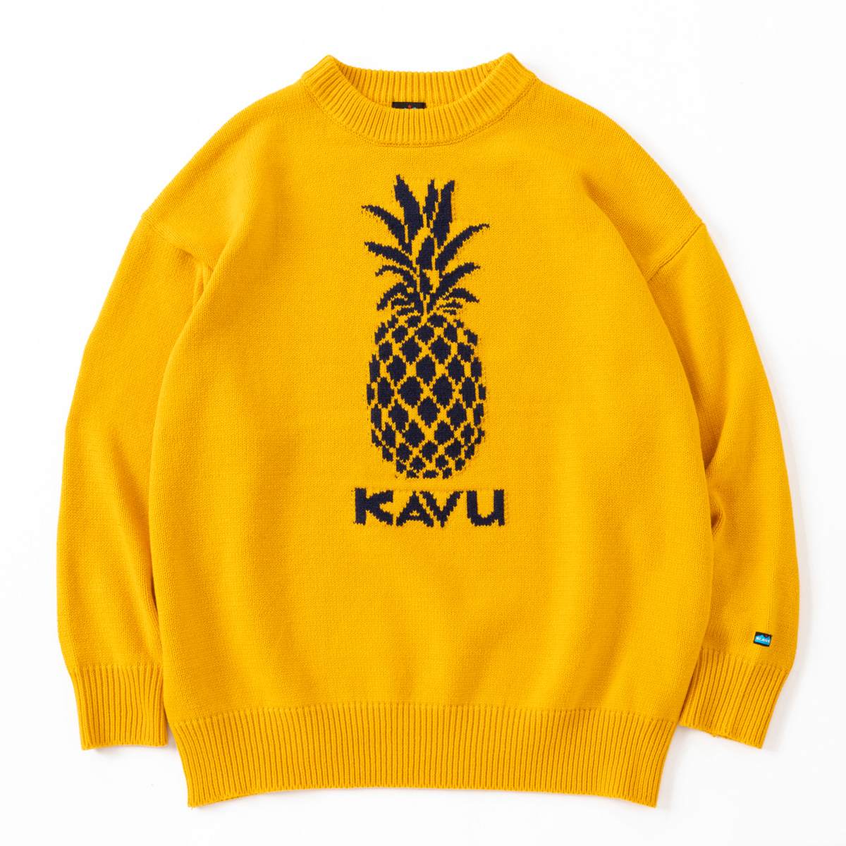 #日版 Adult Pineapple Knit #Mustard