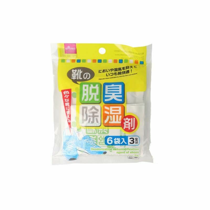 鞋用脫臭除濕劑/6入