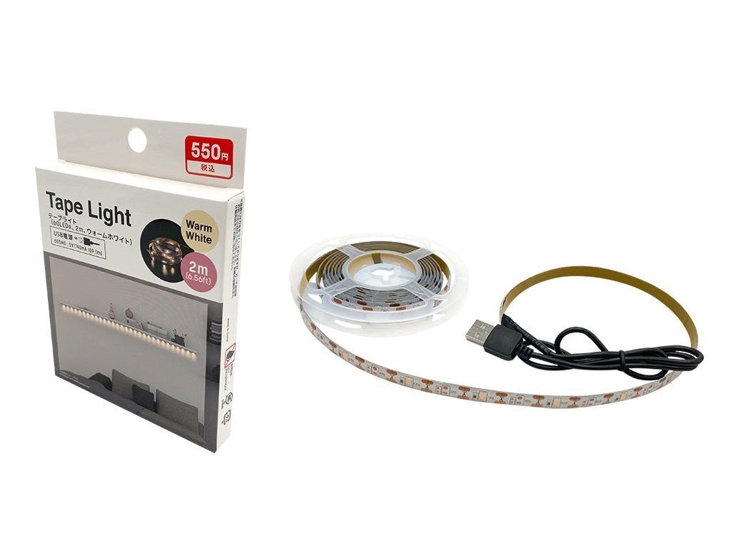 USB型LED裝飾燈條/暖白光