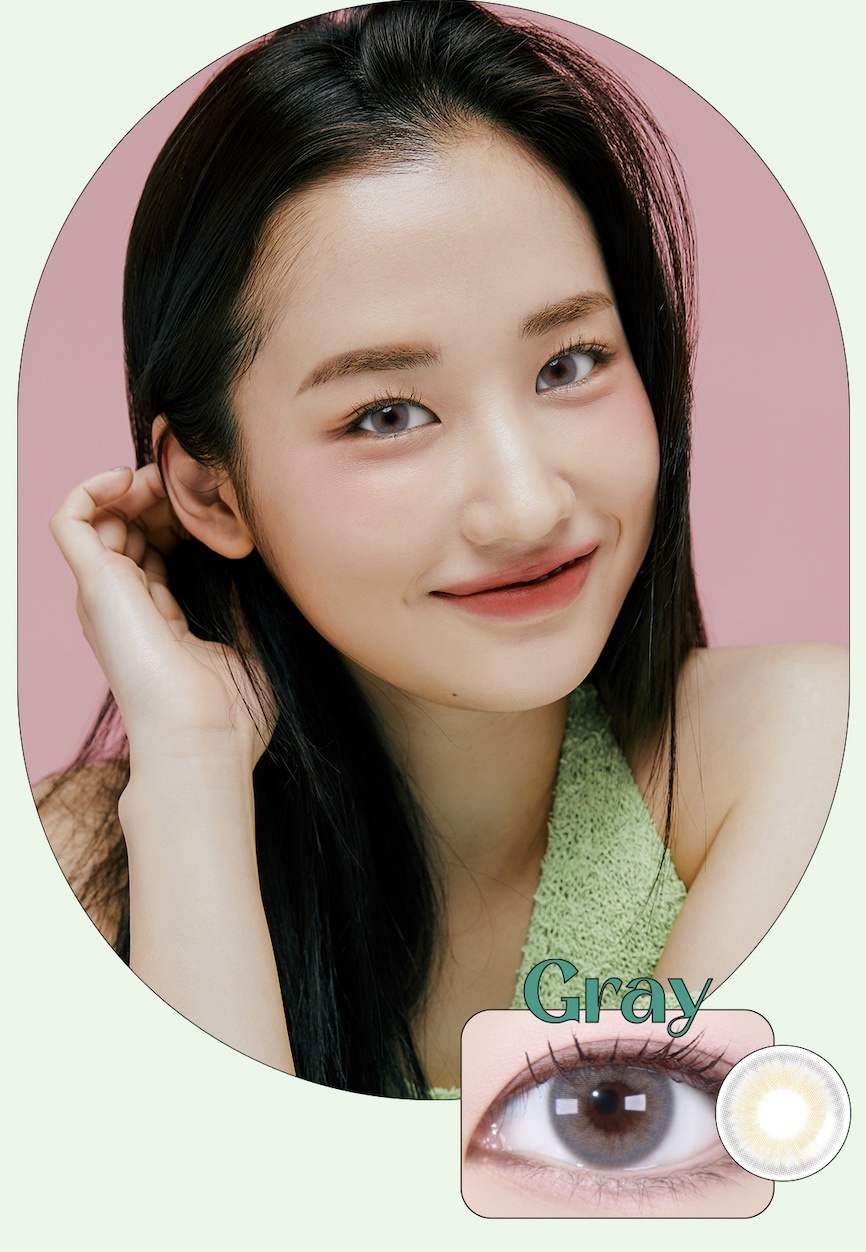 LensMe Sherbet Monthly (Gray)