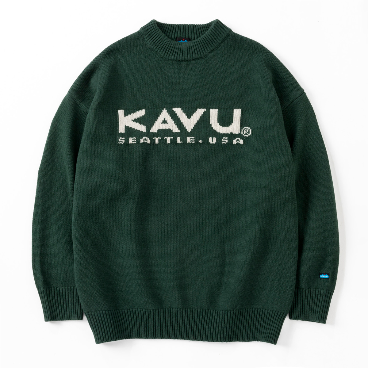 #日版 Adult Logo Knit #Green