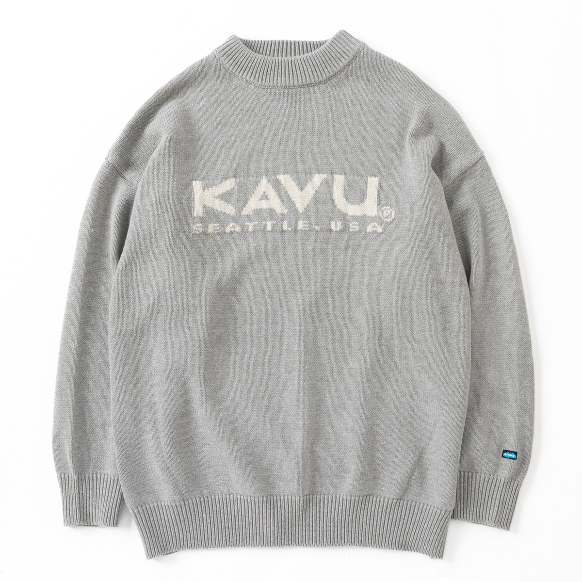 #日版 Adult Logo Knit #Grey