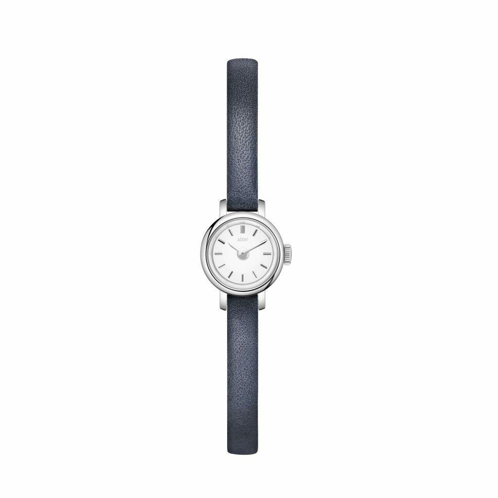 aine Ladies Quartz Watch Eve-Blue Leather