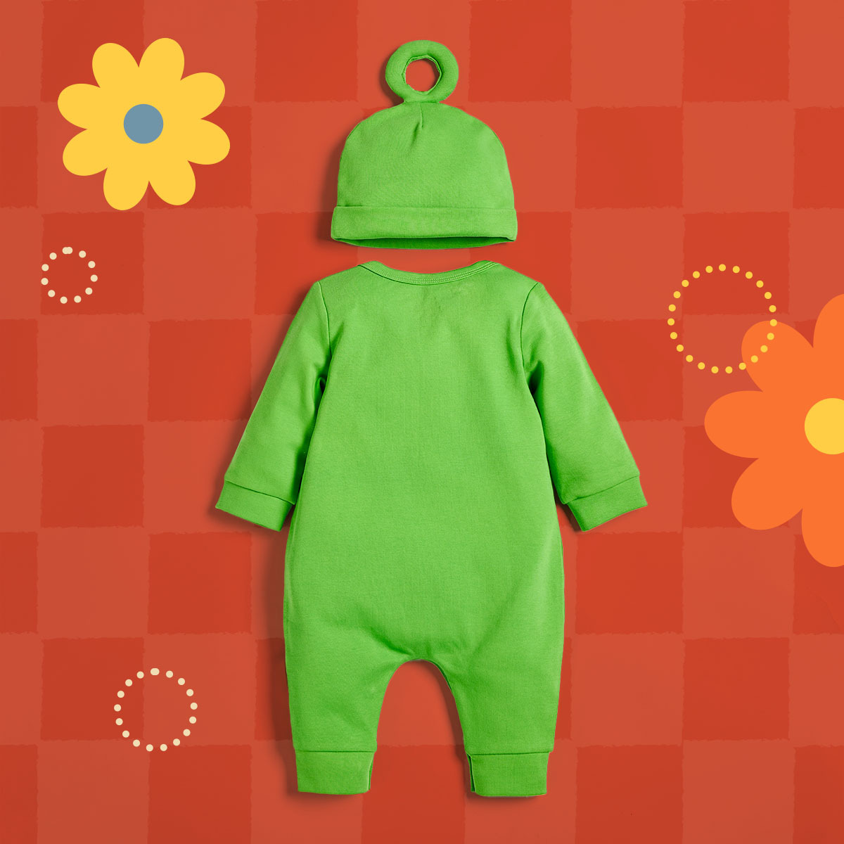 得意寶寶 Little Monster 長袖連身衣連帽