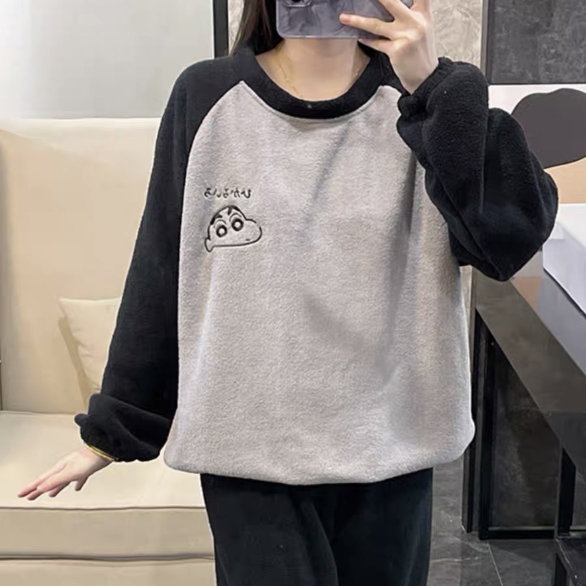 情侶款🔜懶人風小新保暖套裝🎮