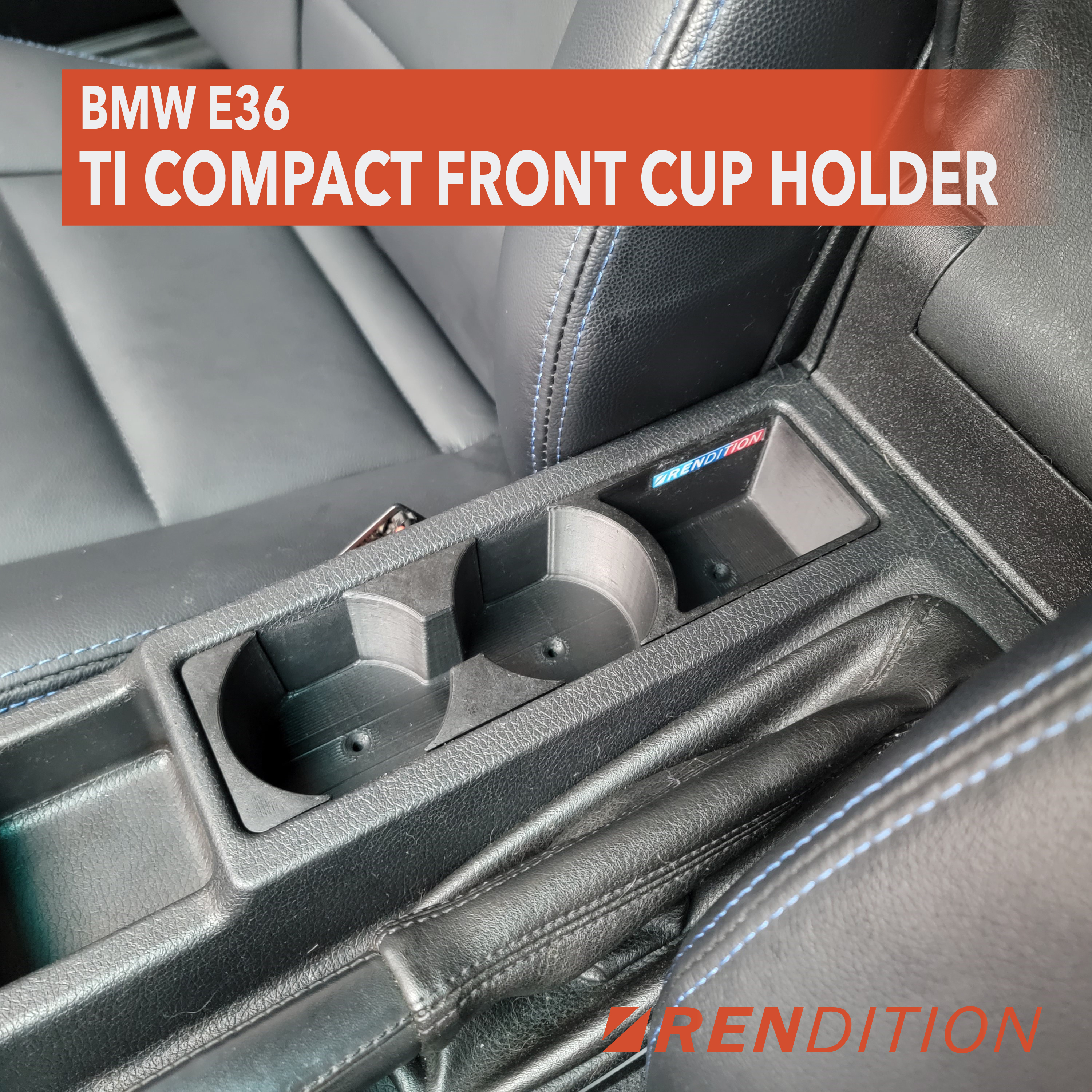 BMW E36 Ti COMPACT FRONT CUP HOLDER