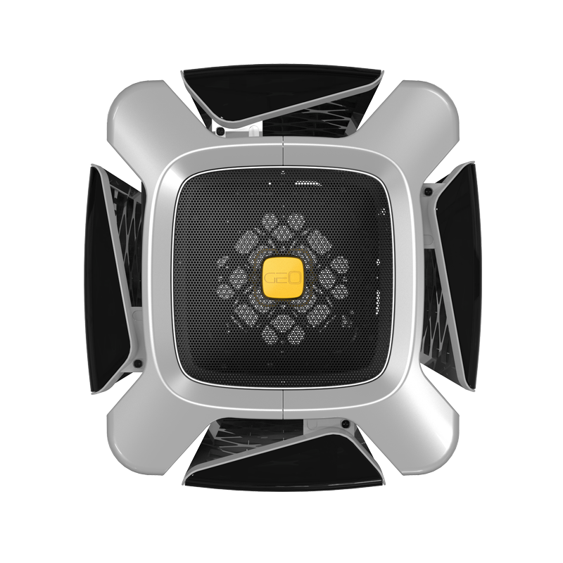 Geometric Future Model 2 THE ARK Mesh 灰色 機箱