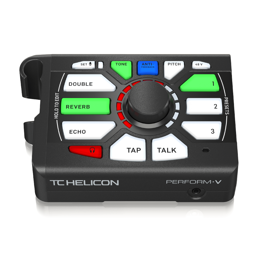 TC Helicon TC Helicon / PERFORM-V 人聲效果器(可夾於麥克風架) 第 2 張圖片｜三峽麥克風
