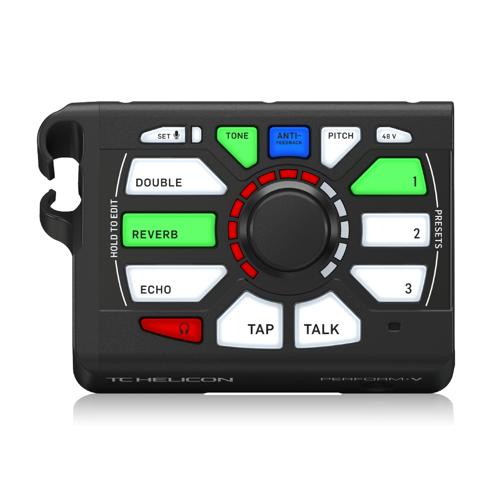 TC Helicon TC Helicon / PERFORM-V 人聲效果器(可夾於麥克風架) — 三峽麥克風