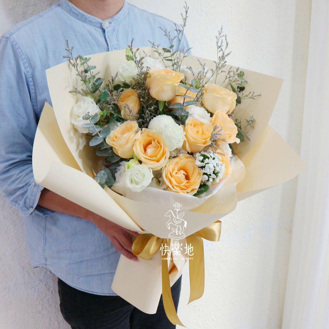 溫煦日暖 I 花束 I 鮮花  BF230580