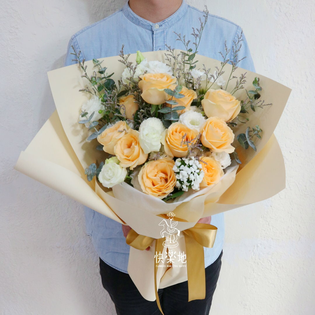 溫煦日暖 I 花束 I 鮮花  BF230580