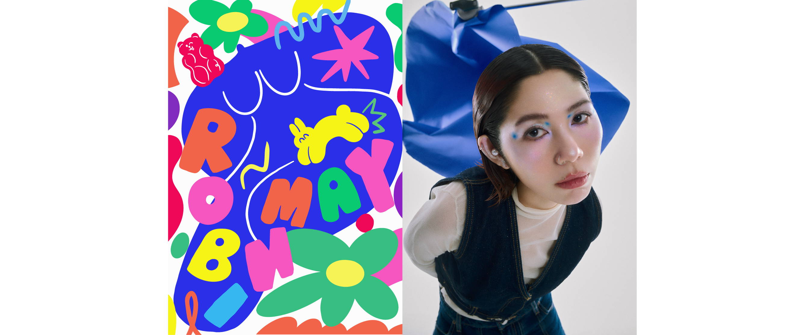 周依為ROBINMAY 特別設計的藝術圖。