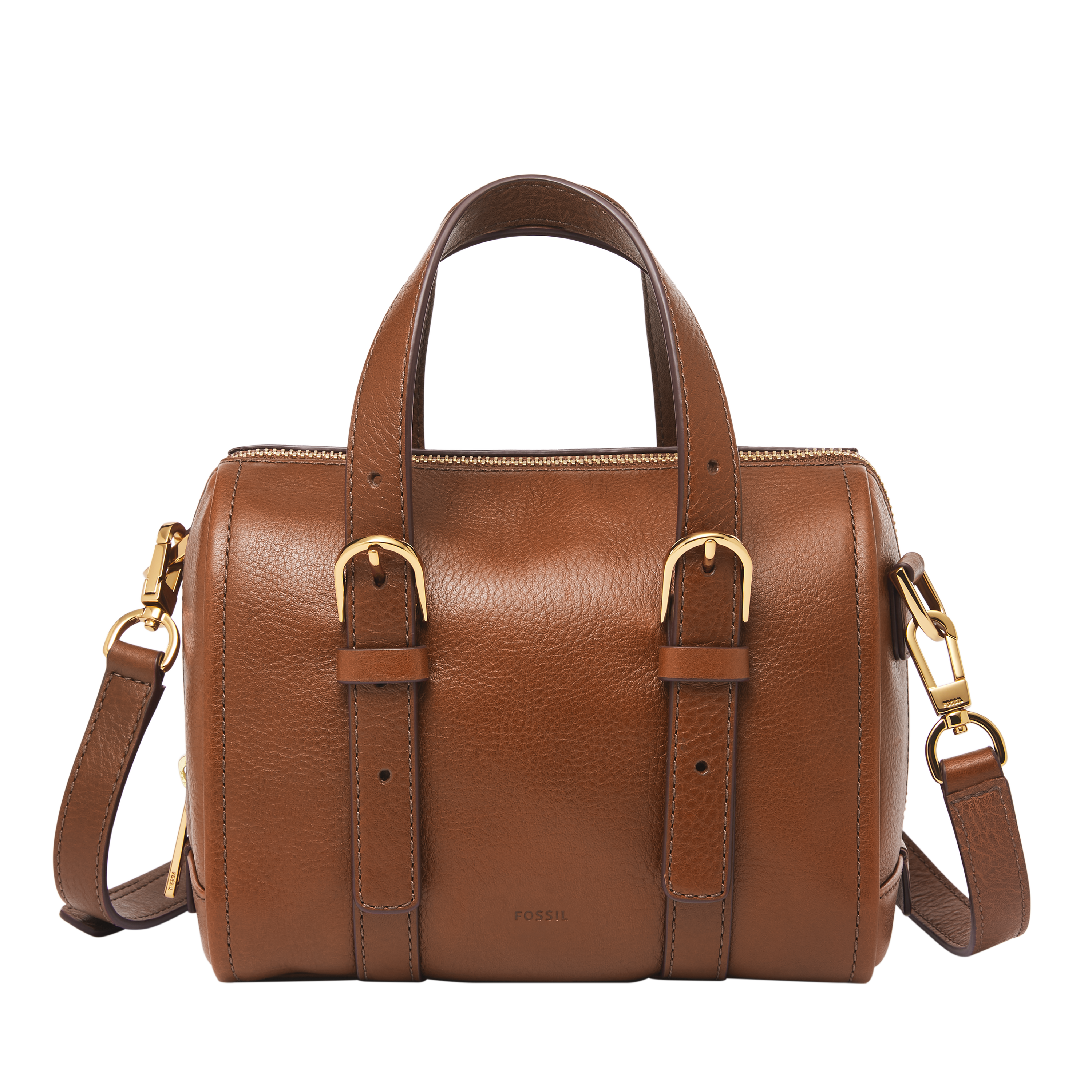 Carlie 真皮迷你波士頓包 (多色可選)