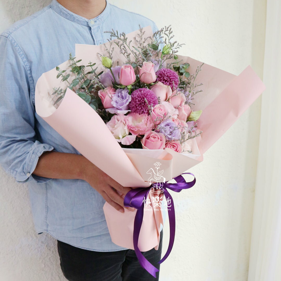 柔美如詩 I 花束 I 鮮花 BF230582